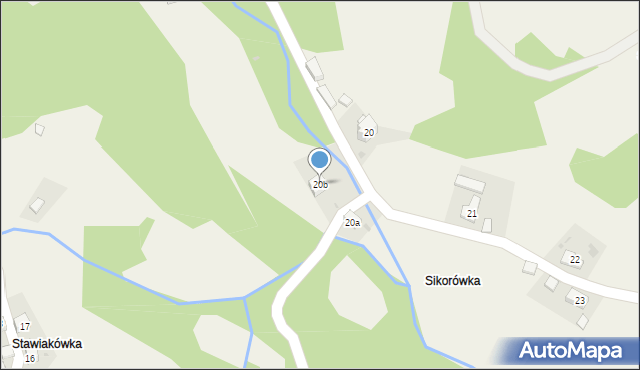 Targoszów, Targoszów, 20b, mapa Targoszów