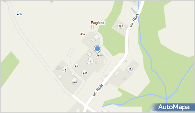 Targoszów, Targoszów, 45, mapa Targoszów