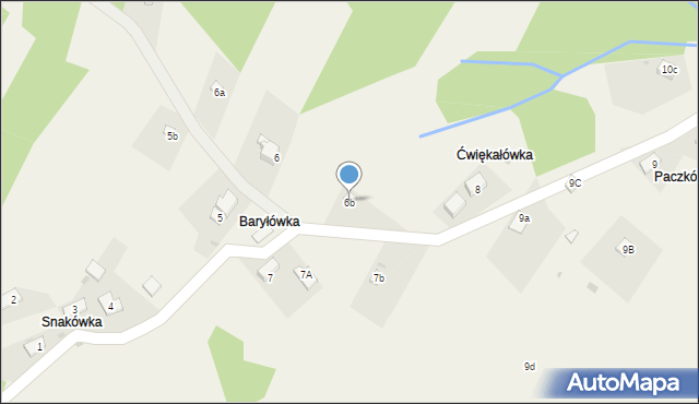 Targoszów, Targoszów, 6b, mapa Targoszów