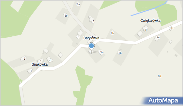 Targoszów, Targoszów, 7, mapa Targoszów