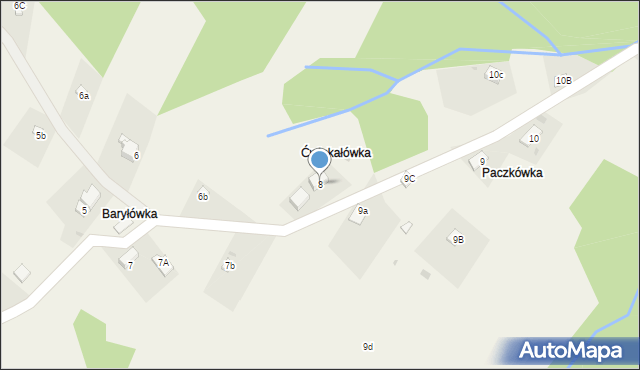 Targoszów, Targoszów, 8, mapa Targoszów