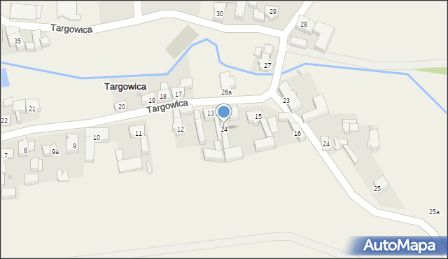 Targowica, Targowica, 14, mapa Targowica