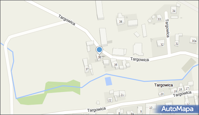 Targowica, Targowica, 36, mapa Targowica
