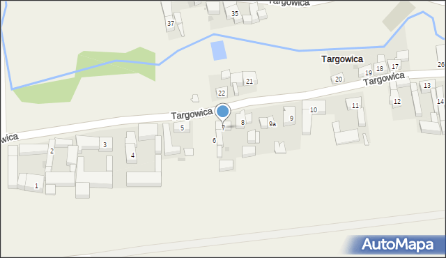 Targowica, Targowica, 7, mapa Targowica