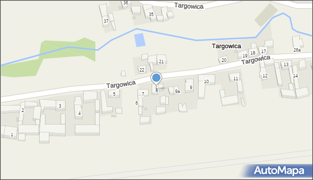 Targowica, Targowica, 8, mapa Targowica