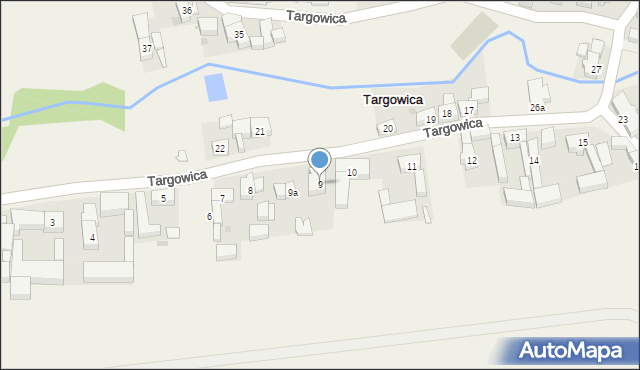 Targowica, Targowica, 9, mapa Targowica