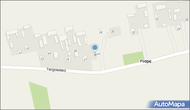 Targowisko, Targowisko, 18, mapa Targowisko