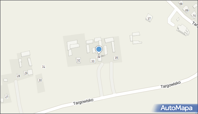 Targowisko, Targowisko, 34, mapa Targowisko