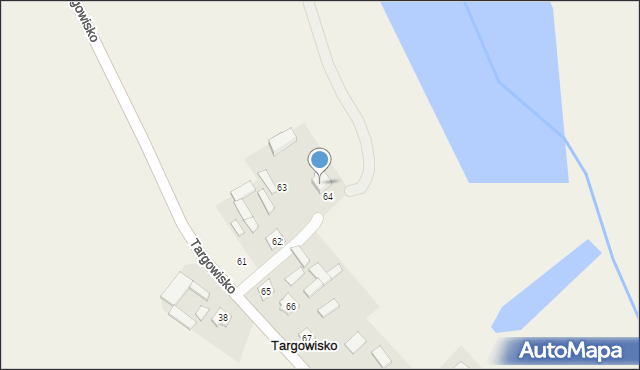 Targowisko, Targowisko, 64a, mapa Targowisko