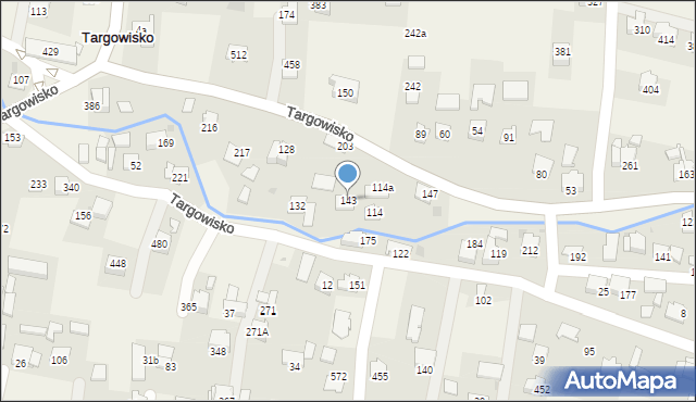 Targowisko, Targowisko, 143, mapa Targowisko