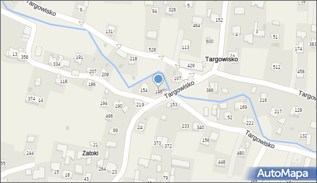 Targowisko, Targowisko, 146, mapa Targowisko