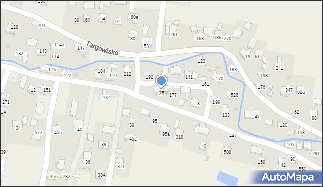 Targowisko, Targowisko, 25, mapa Targowisko