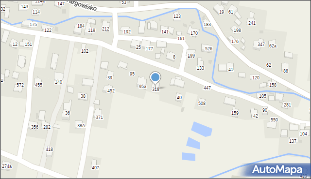 Targowisko, Targowisko, 318, mapa Targowisko