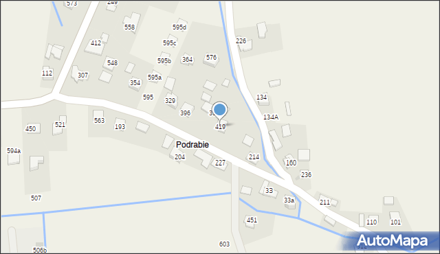 Targowisko, Targowisko, 419, mapa Targowisko