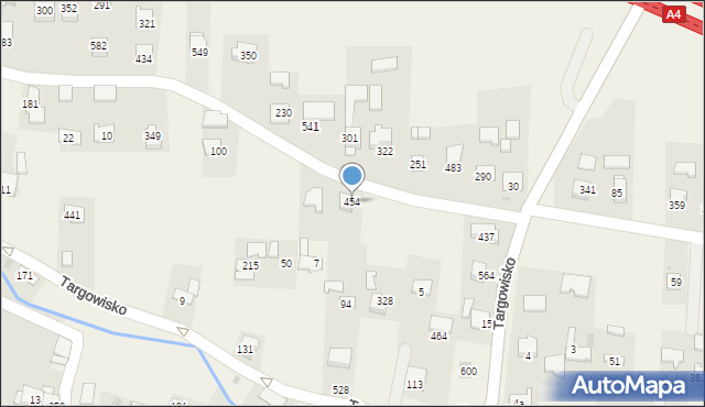 Targowisko, Targowisko, 454, mapa Targowisko