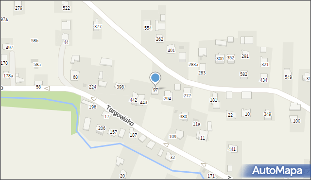 Targowisko, Targowisko, 97, mapa Targowisko