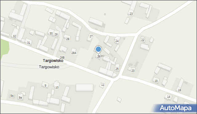 Targowisko, Targowisko, 26, mapa Targowisko