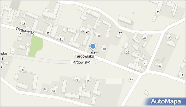 Targowisko, Targowisko, 28B, mapa Targowisko