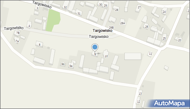 Targowisko, Targowisko, 9, mapa Targowisko