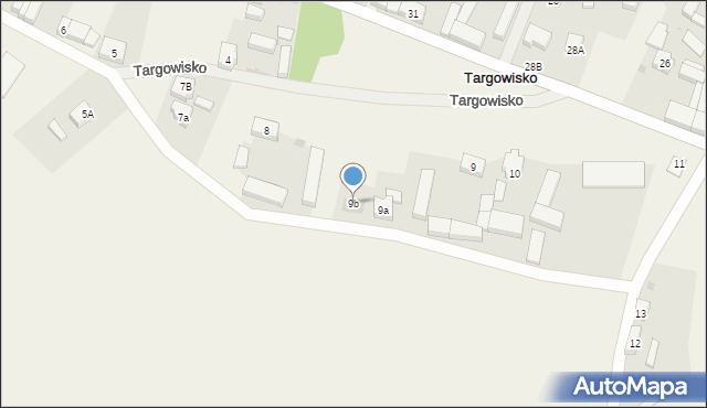 Targowisko, Targowisko, 9b, mapa Targowisko