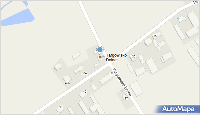 Targowisko Dolne, Targowisko Dolne, 39, mapa Targowisko Dolne