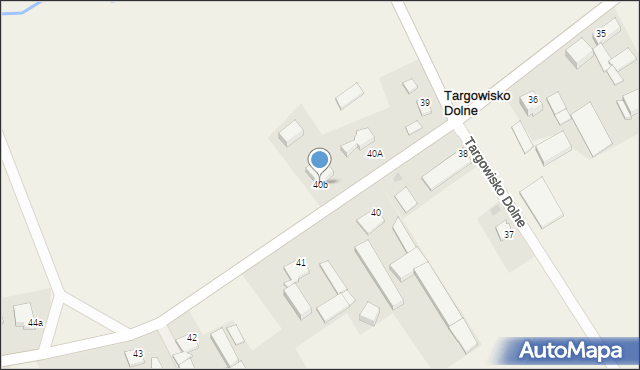 Targowisko Dolne, Targowisko Dolne, 40b, mapa Targowisko Dolne