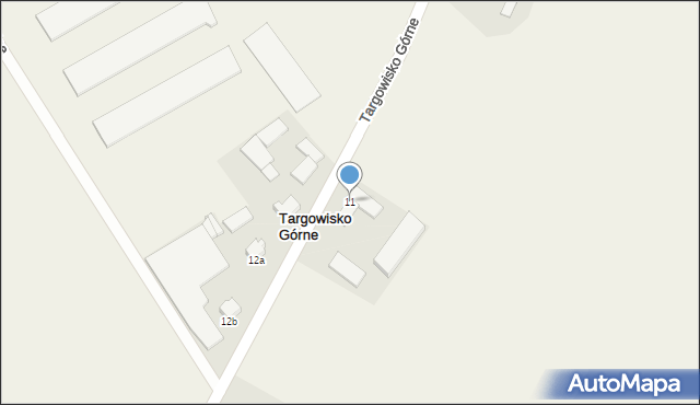 Targowisko Górne, Targowisko Górne, 11, mapa Targowisko Górne