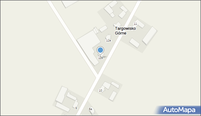 Targowisko Górne, Targowisko Górne, 12b, mapa Targowisko Górne