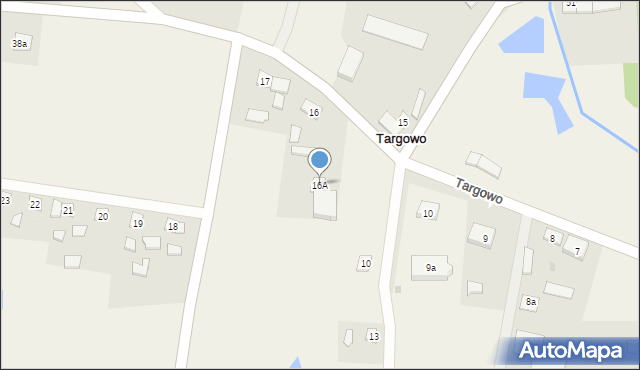 Targowo, Targowo, 16A, mapa Targowo