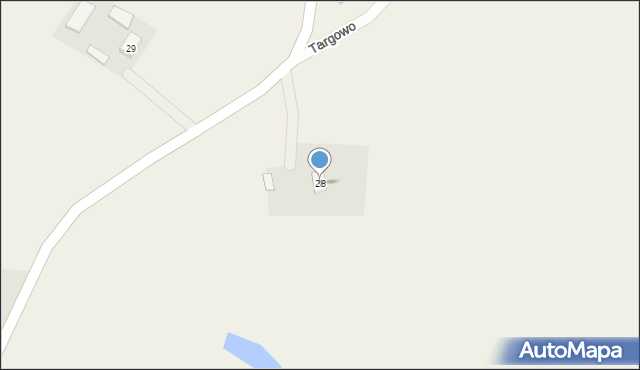 Targowo, Targowo, 28, mapa Targowo