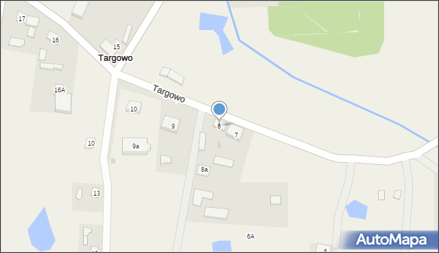 Targowo, Targowo, 8, mapa Targowo