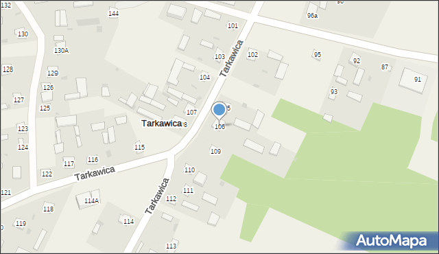 Tarkawica, Tarkawica, 106, mapa Tarkawica