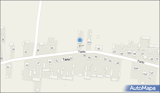 Tarło, Tarło, 57, mapa Tarło