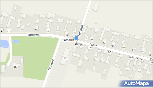 Tarnawa, Tarnawa, 151, mapa Tarnawa