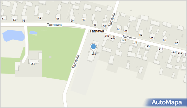 Tarnawa, Tarnawa, 152, mapa Tarnawa