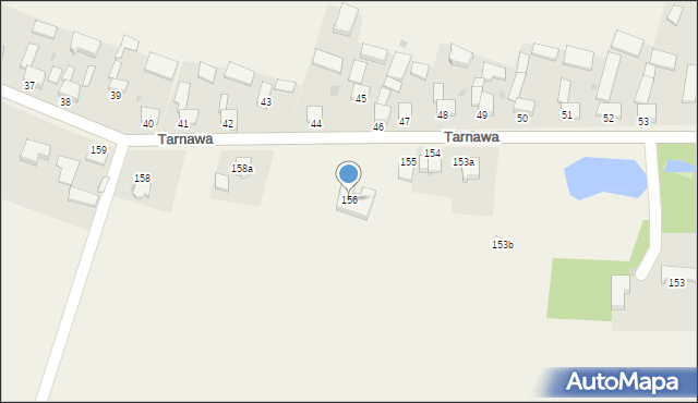 Tarnawa, Tarnawa, 156, mapa Tarnawa