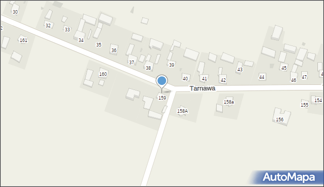 Tarnawa, Tarnawa, 159, mapa Tarnawa