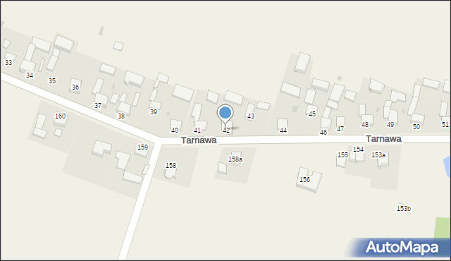 Tarnawa, Tarnawa, 42, mapa Tarnawa