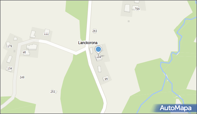 Tarnawa, Tarnawa, 124, mapa Tarnawa