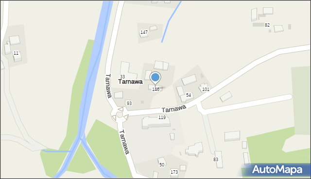 Tarnawa, Tarnawa, 146, mapa Tarnawa