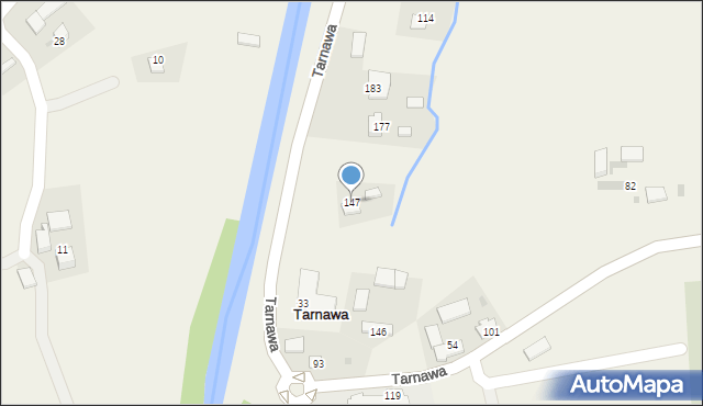 Tarnawa, Tarnawa, 147, mapa Tarnawa