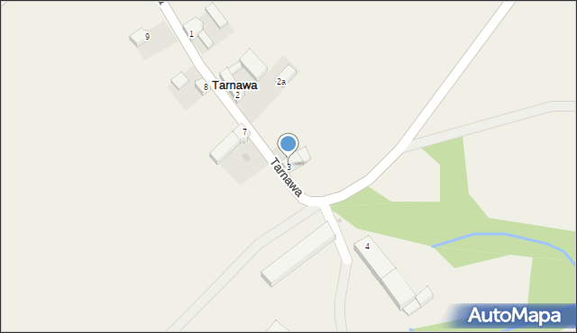 Tarnawa, Tarnawa, 3, mapa Tarnawa