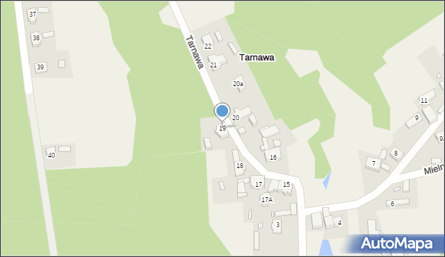 Tarnawa, Tarnawa, 19, mapa Tarnawa