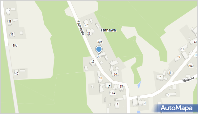 Tarnawa, Tarnawa, 20, mapa Tarnawa