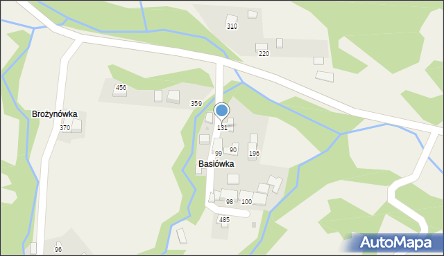 Tarnawa Dolna, Tarnawa Dolna, 131, mapa Tarnawa Dolna