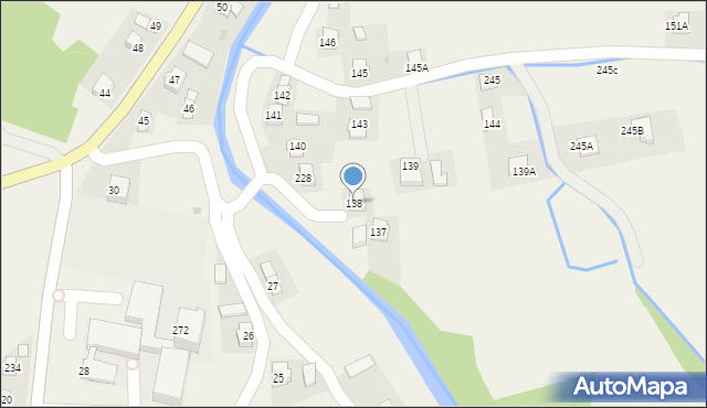 Tarnawa Dolna, Tarnawa Dolna, 138, mapa Tarnawa Dolna