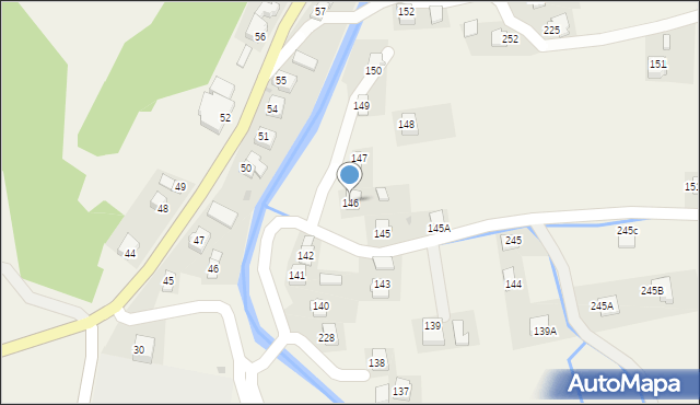 Tarnawa Dolna, Tarnawa Dolna, 146, mapa Tarnawa Dolna