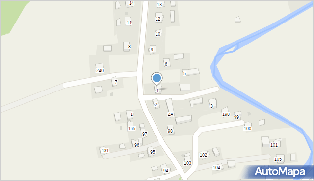 Tarnawa Dolna, Tarnawa Dolna, 4, mapa Tarnawa Dolna