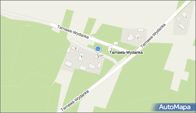 Tarnawa-Wydanka, Tarnawa-Wydanka, 4, mapa Tarnawa-Wydanka