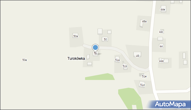 Tarnawce, Tarnawce, 51/2, mapa Tarnawce